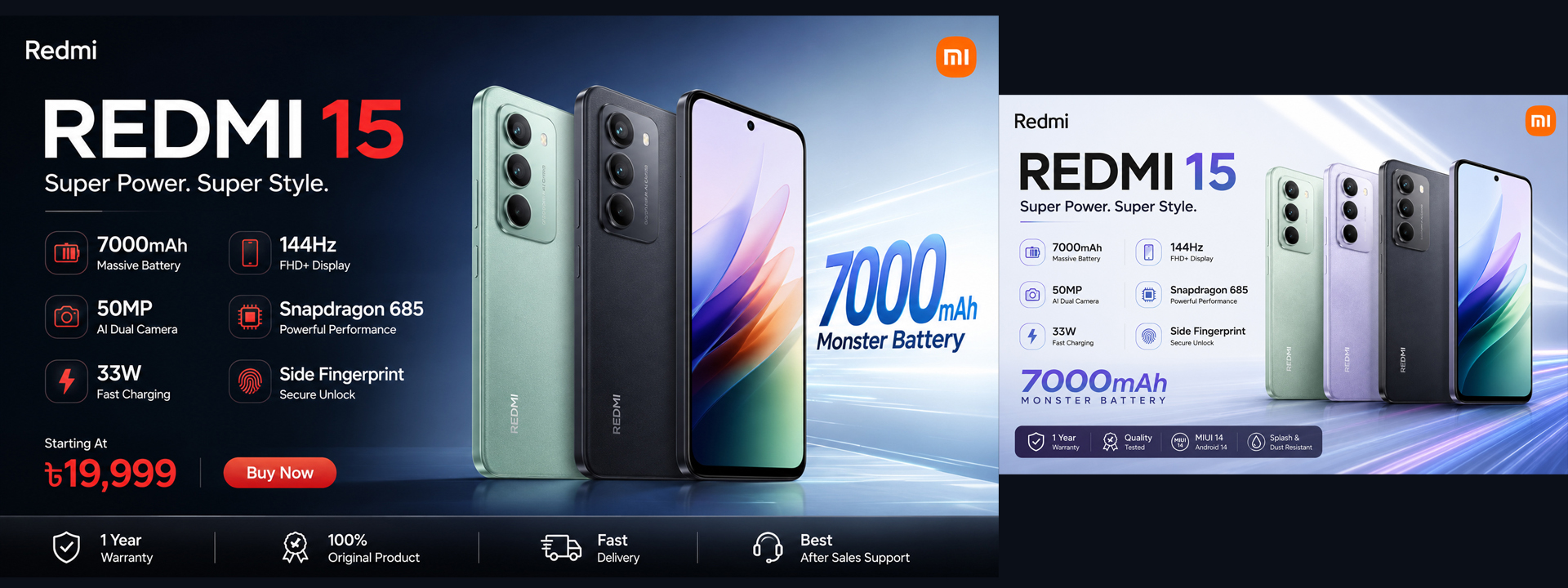 Slider banner